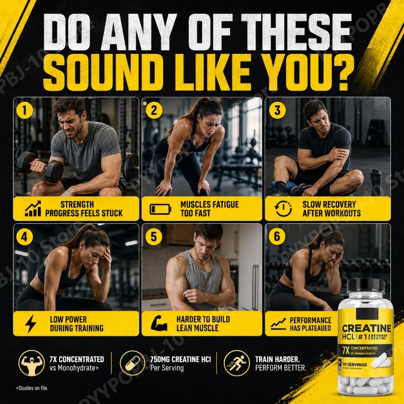Creatine HCl 750mg 90 Capsules - огляд і ціна Creatine Hcl Capsule