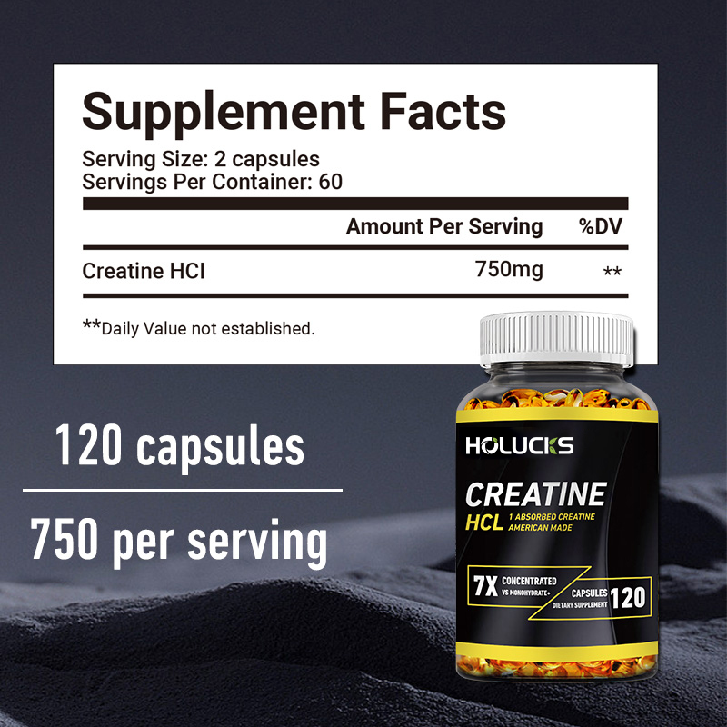 7X High Potency Creatine HCL C - огляд і ціна Creatine Hcl Capsule