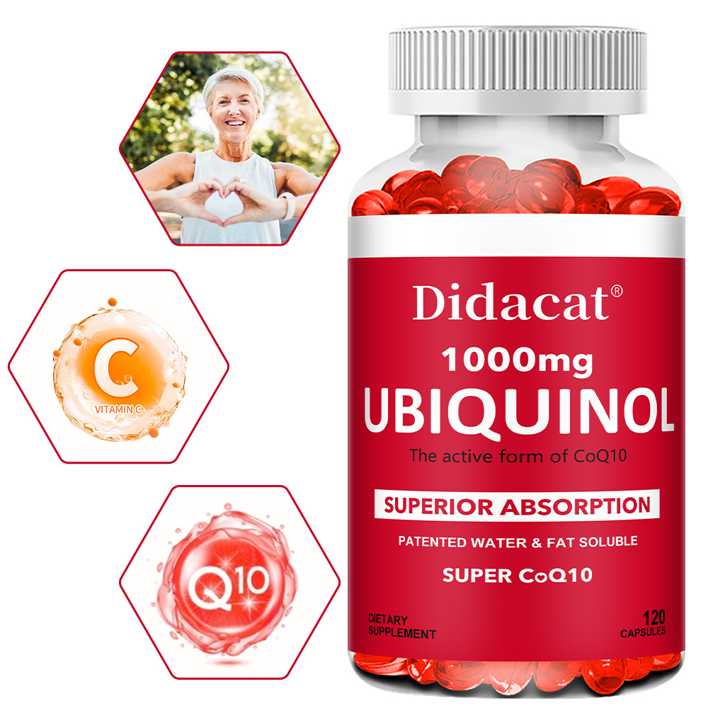 Ubiquinol CoQ10 1000mg Softgel - огляд і ціна Coq10 Ubiquinol Softgel