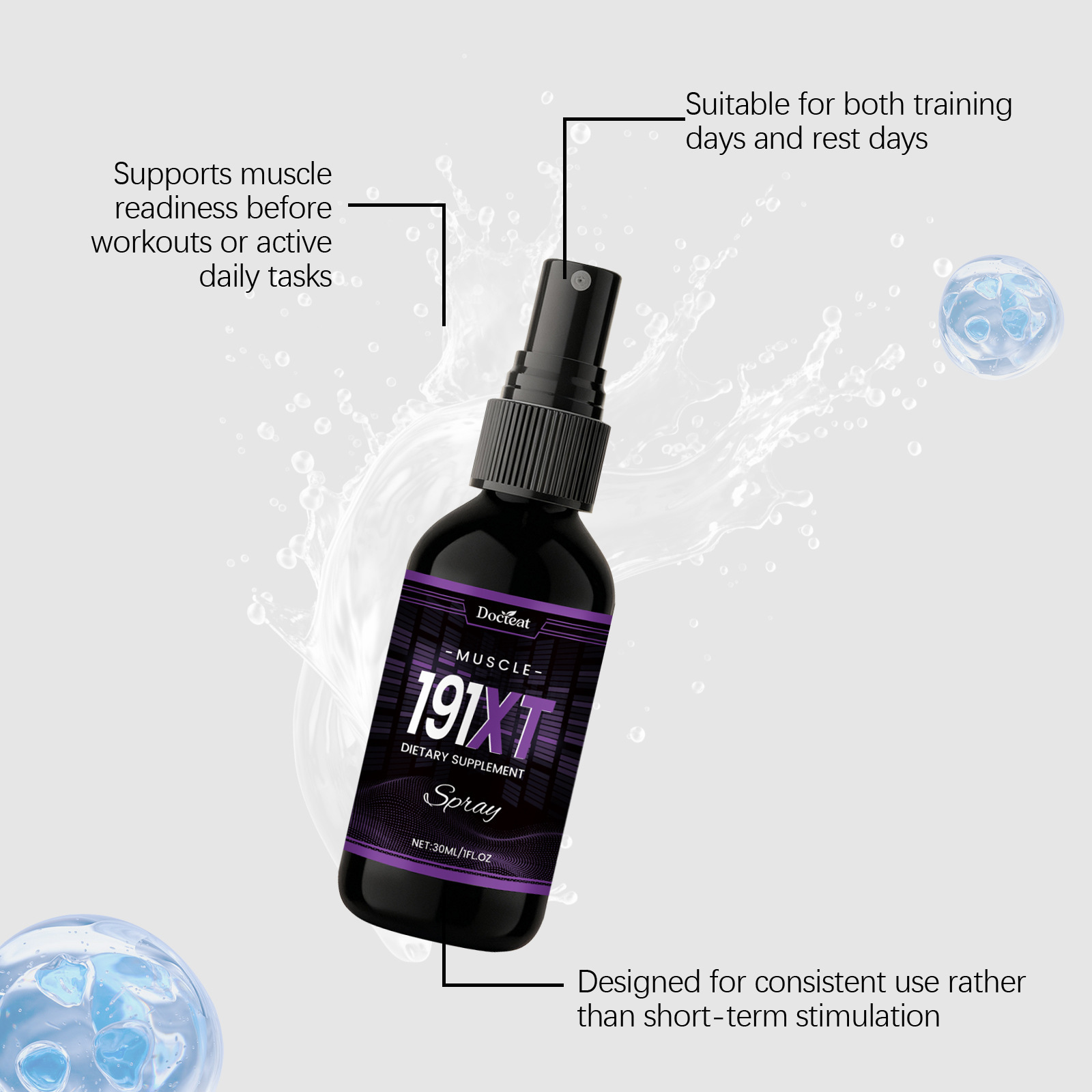 Muscle Growth Spray Enhance Ph - огляд і ціна Nutrition Fitness Supplements