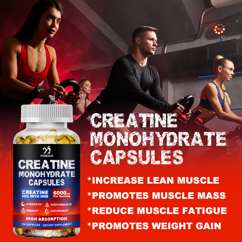 Creatine Monohydrate Capsules, - огляд і ціна Creatine Hcl Capsule
