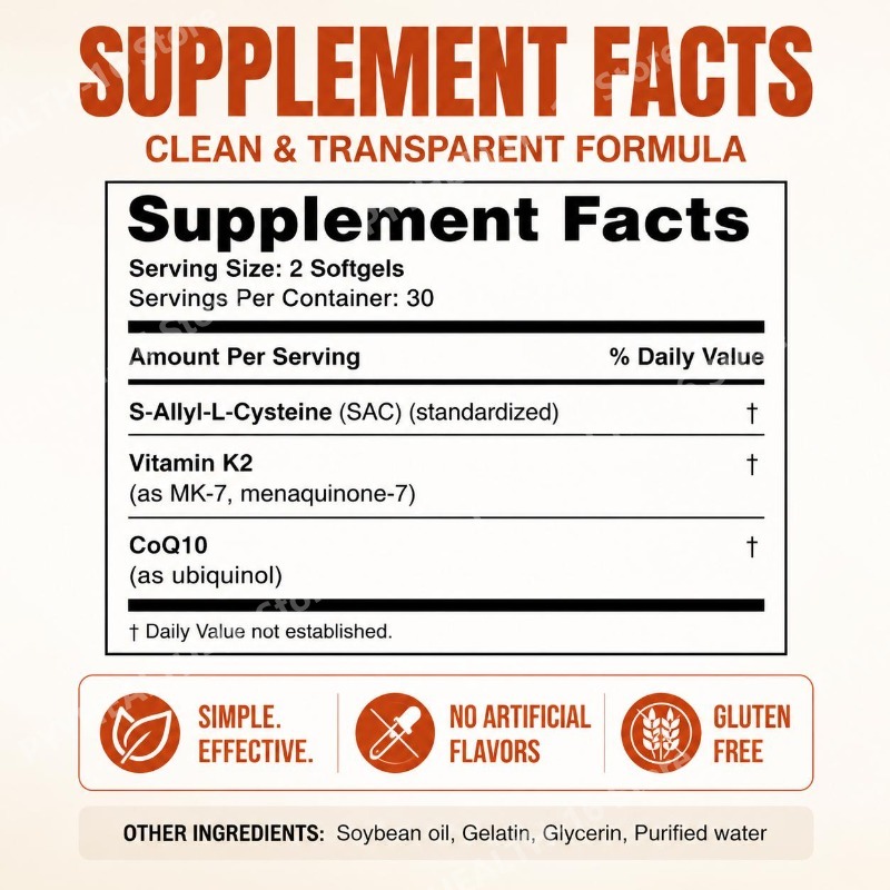 Googeer Aged Odorless Garlic S - огляд і ціна Coq10 Ubiquinol Softgel