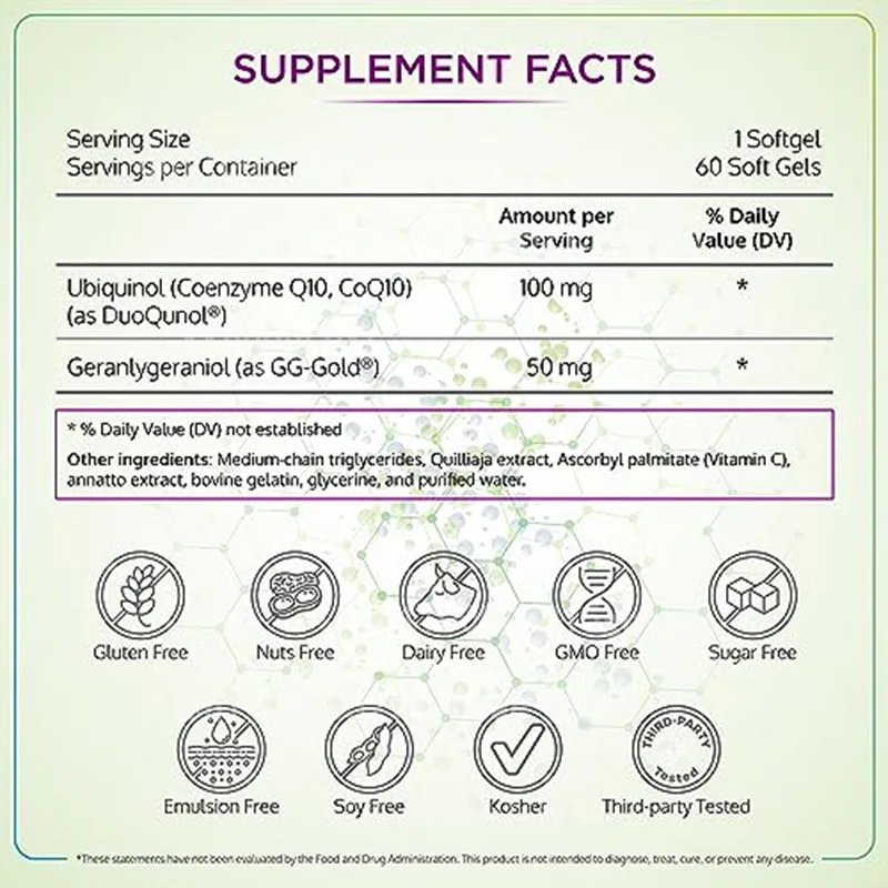 BioQuinol Ubiquinol 150mg – Co - огляд і ціна Coq10 Ubiquinol Softgel