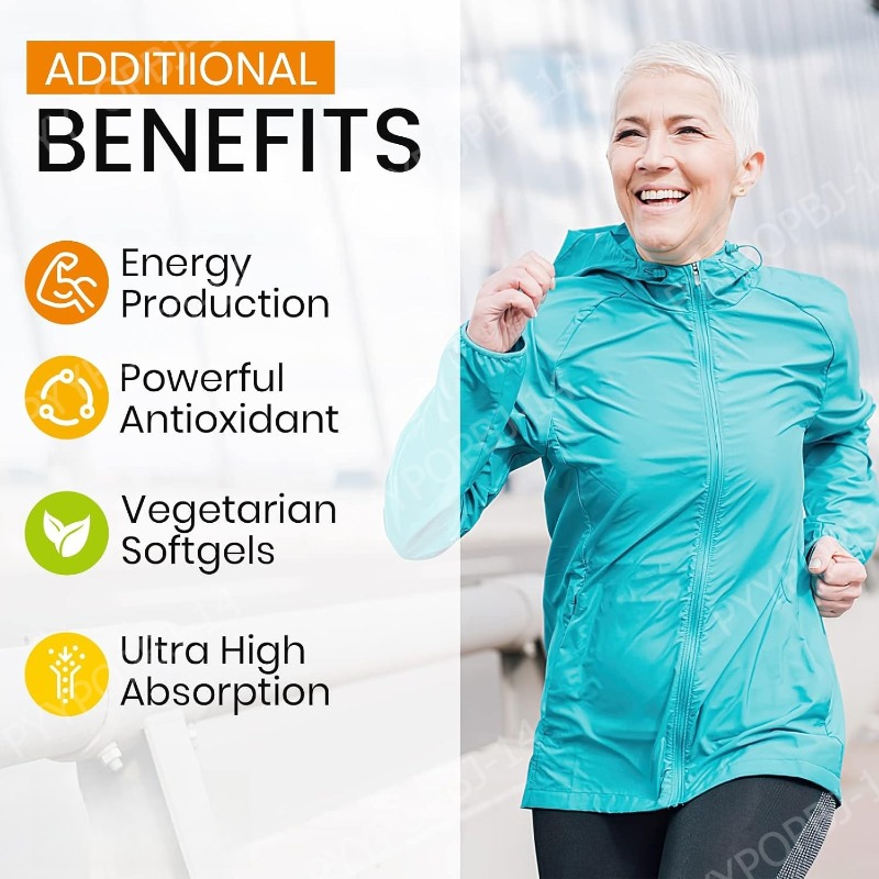 CoQ10 Ubiquinol Supplement, 60 - огляд і ціна Coq10 Ubiquinol Softgel