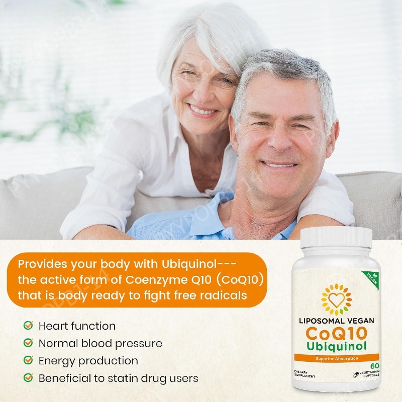 CoQ10 Ubiquinol Supplement, 60 - огляд і ціна Coq10 Ubiquinol Softgel